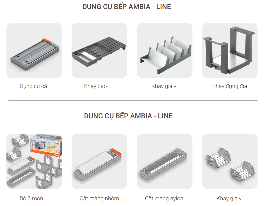 DỤNG CỤ BẾP AMBIA - LINE